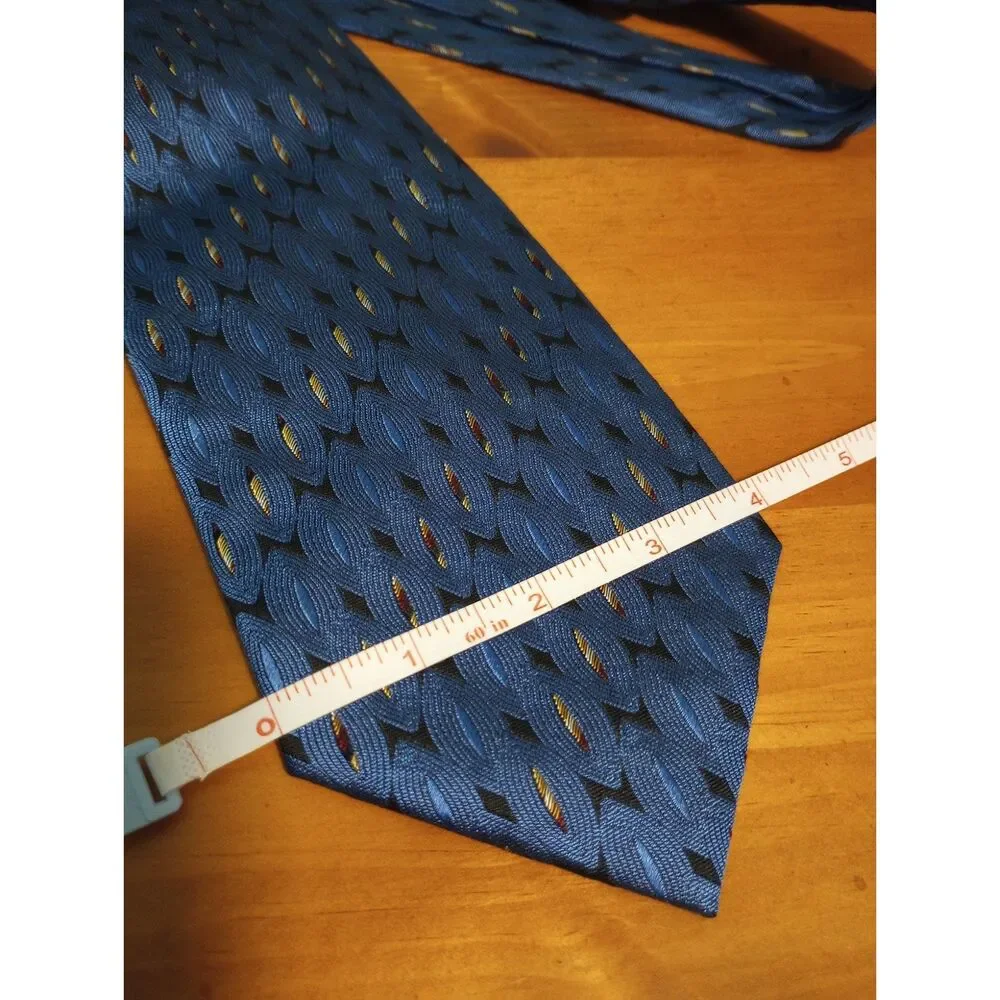Gold Luck 100% Silk Men's Neck Tie